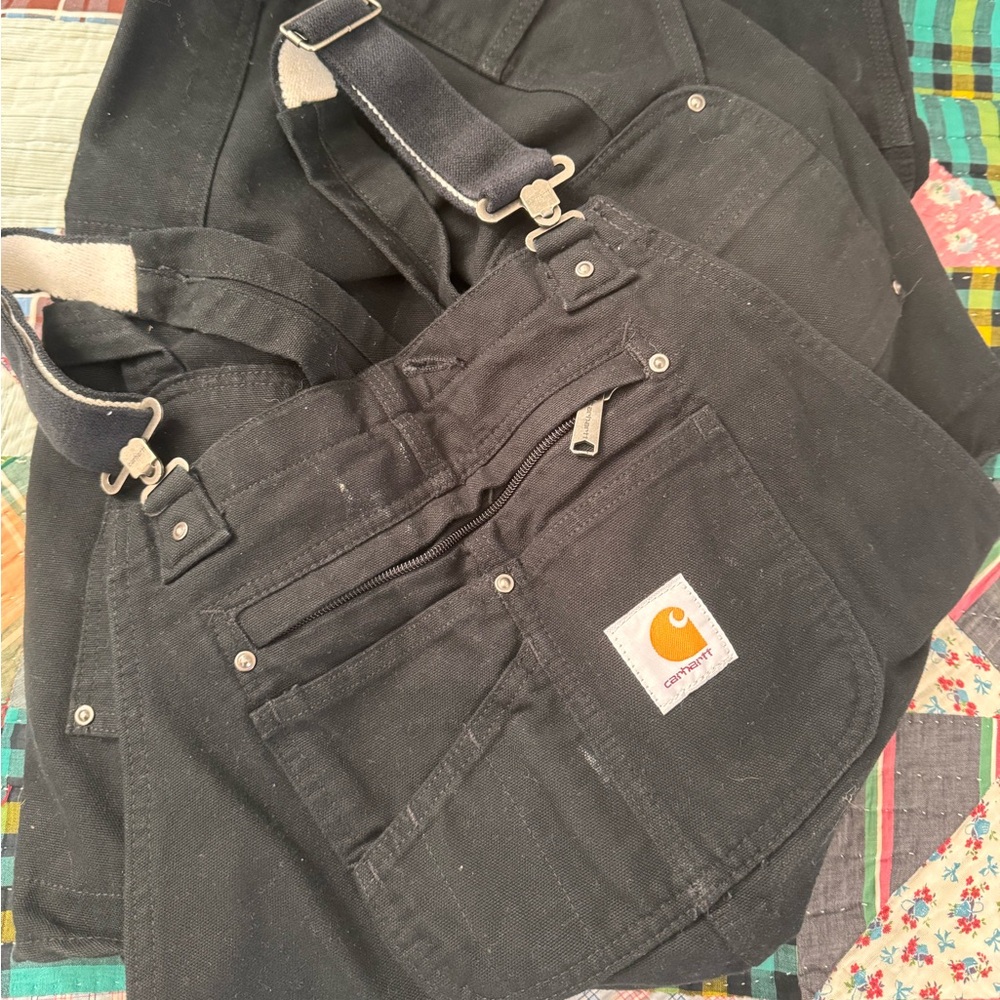 Carhartt Black Insulated Overalls
Womens XXL